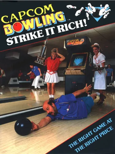 Portada de Capcom Bowling