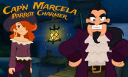 Portada oficial del videojuego Cap’n Marcela parrot charmer