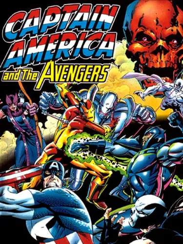 Portada de Captain America and the Avengers