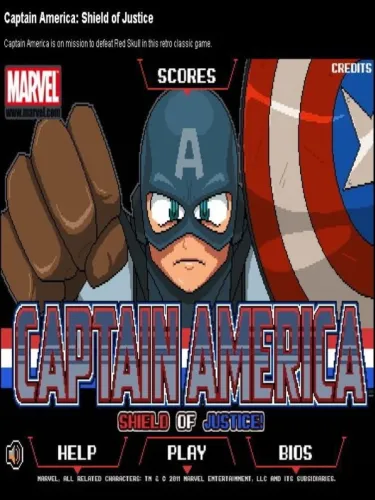 Portada de Captain America: Shield of Justice
