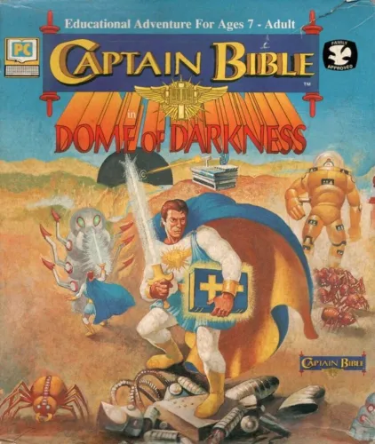 Portada de Captain Bible in Dome of Darkness
