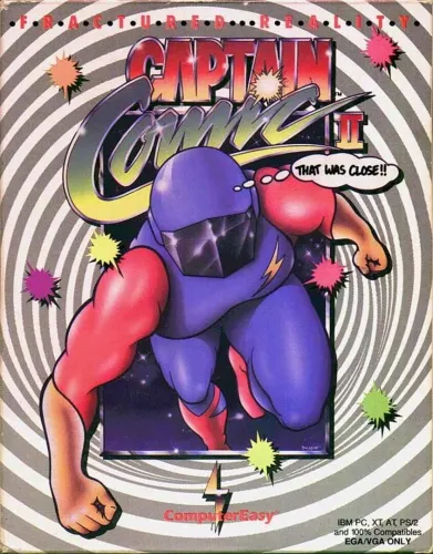 Portada de Captain Comic II: Fractured Reality