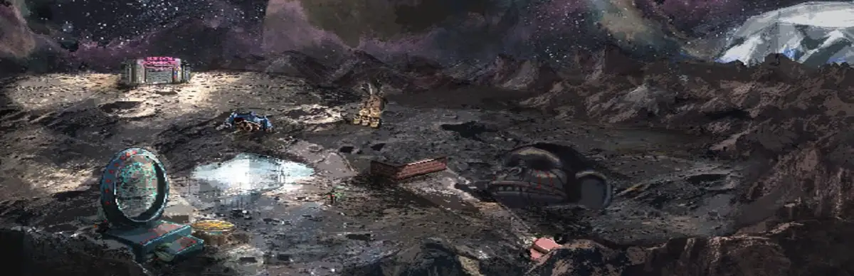 Captain Disaster in: The Dark Side of the Moon