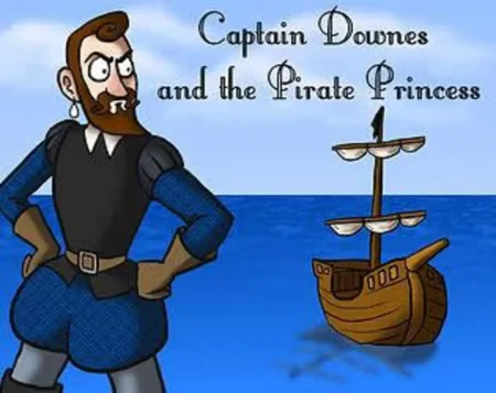 Portada de Captain Downes and the Pirate Princess