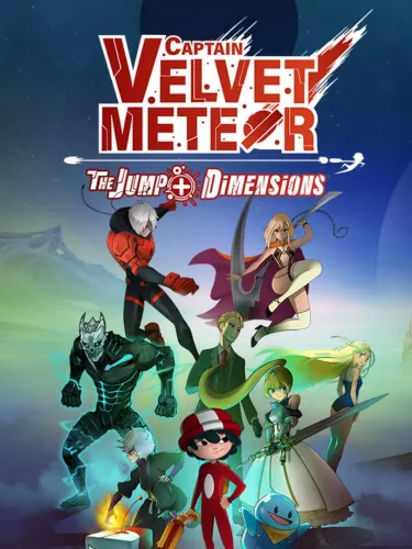 Portada oficial del videojuego Captain Velvet Meteor: The Jump+ Dimensions