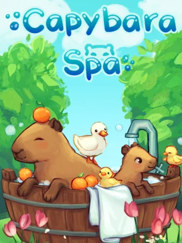 Portada oficial del videojuego Capybara Spa