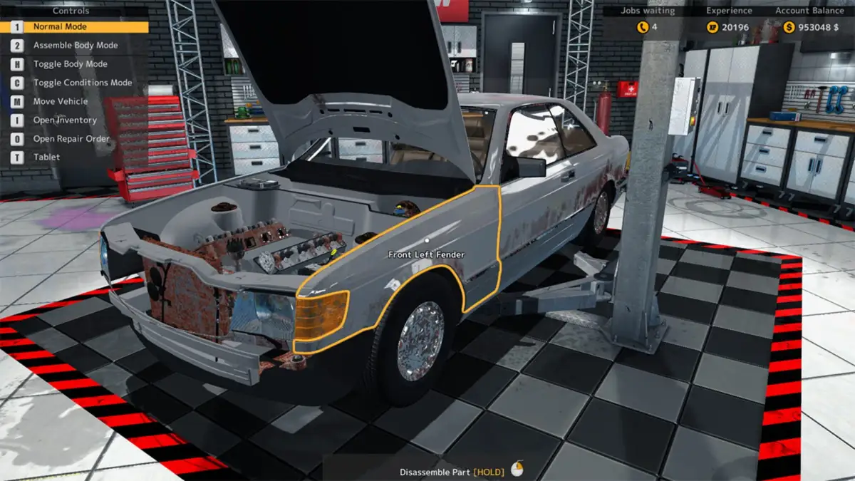 Portada de Car Mechanic Simulator 2015: Mercedes-Benz