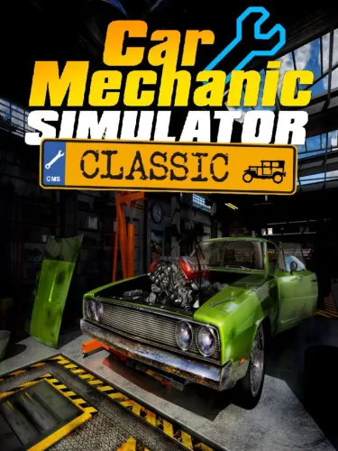 Portada oficial del videojuego Car Mechanic Simulator Classic