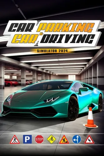 Portada de Car Parking & Car Driving Simulator 2024