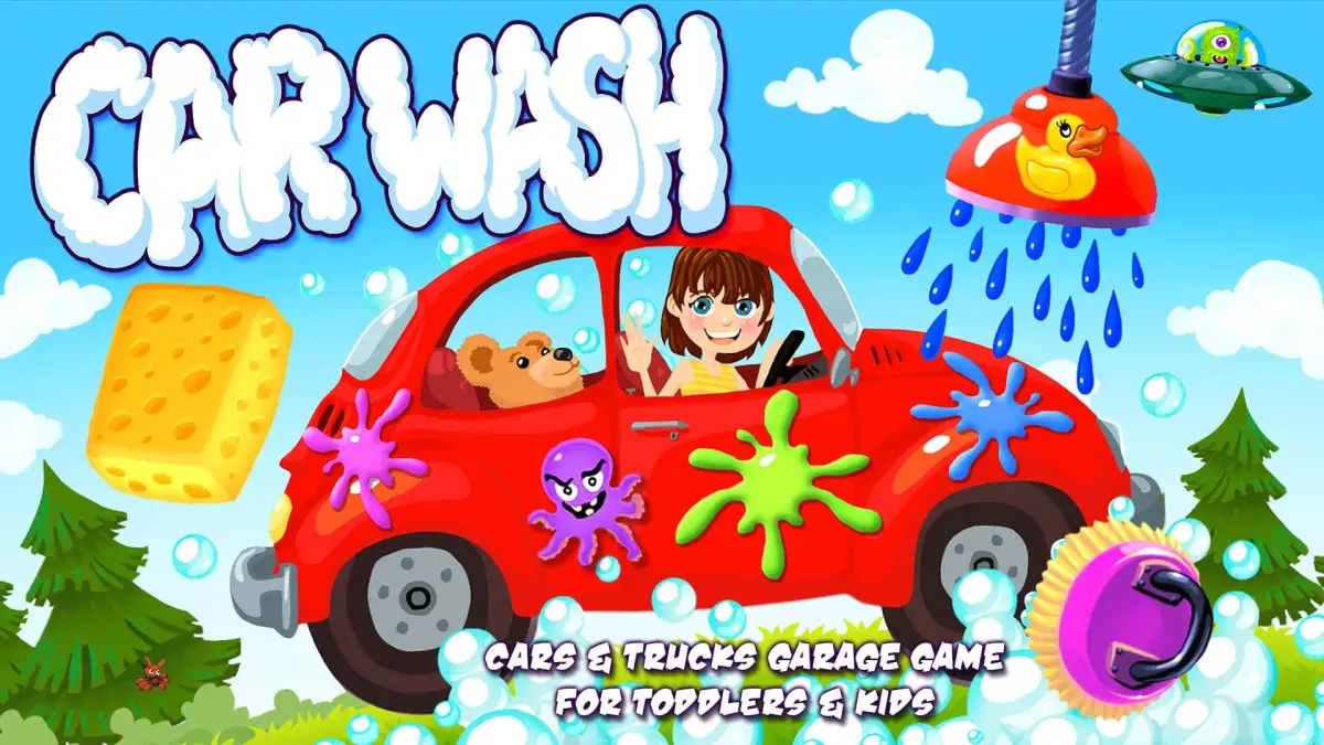 Car Wash: Cars & Trucks Garage Game for Toddlers & Kids