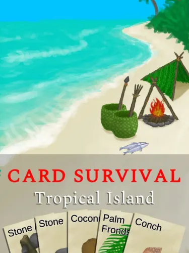 Portada de Card Survival: Tropical Island