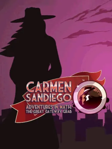 Portada de Carmen Sandiego Adventures in Math: The Great Gateway Grab