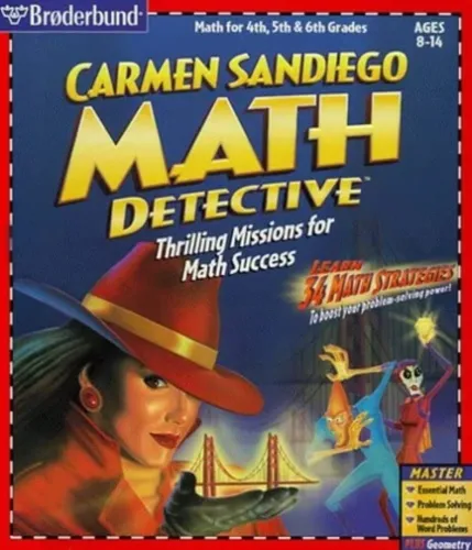 Portada de Carmen Sandiego Math Detective