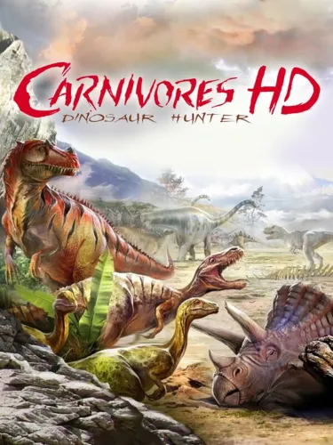 Portada oficial del videojuego Carnivores: Dinosaur Hunter HD