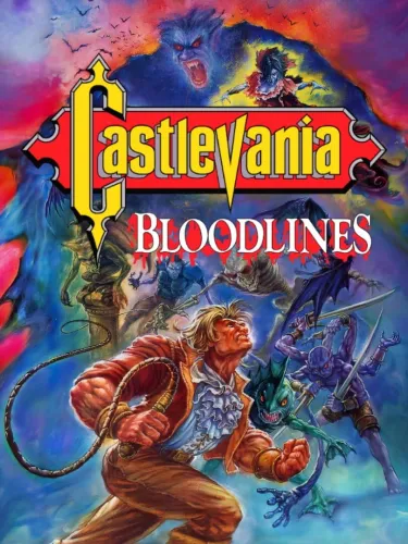 Portada de Castlevania: Bloodlines