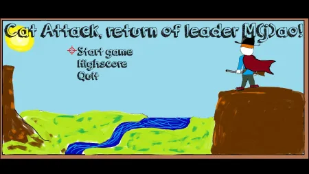 Portada de Cat Attack