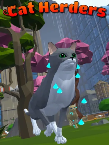 Portada de Cat Herders: Couch Coop Cat Corralling!