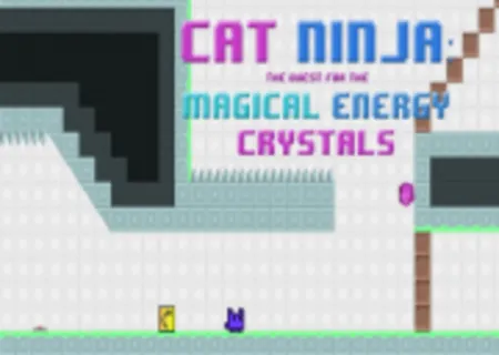 Portada de Cat Ninja: The Quest for Magic Energy Crystals
