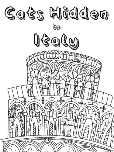 Portada de Cats Hidden in Italy