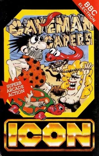 Portada de Caveman Capers