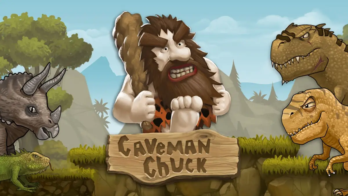 Portada de Caveman Chuck: Prehistoric Adventure