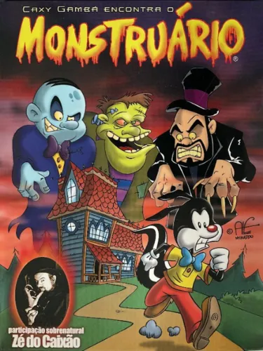 Portada de Caxy Gambá Encontra o Monstruário