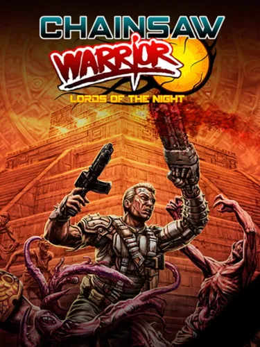 Portada oficial del videojuego Chainsaw Warrior: Lords of the Night