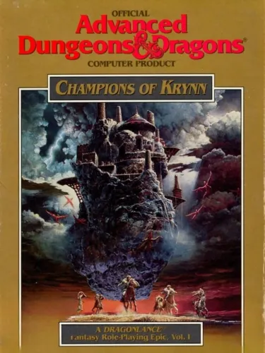 Portada de Champions of Krynn