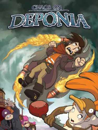 Portada de Chaos on Deponia