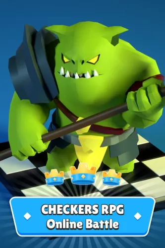 Portada de Checkers RPG: Online Battles
