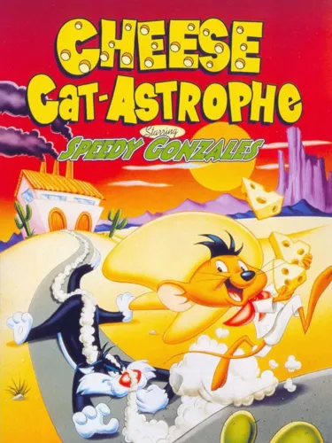 Portada oficial del videojuego Cheese Cat-Astrophe starring Speedy Gonzales