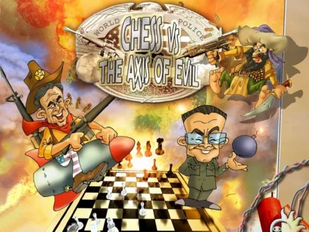 Portada de Chess vs. The Axis of Evil