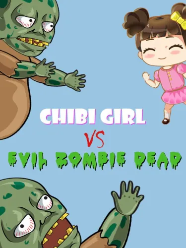 Portada de Chibi Girl vs. Evil Zombie Dead