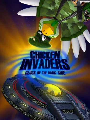 Portada de Chicken Invaders 5: Cluck of the Dark Side