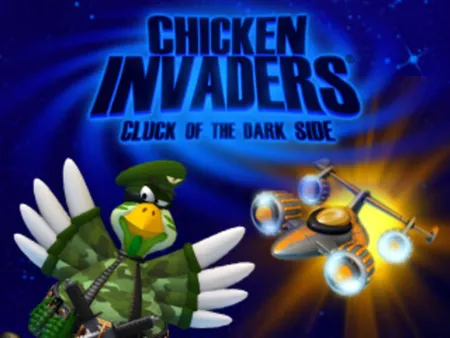 Portada de Chicken Invaders 5: Cluck of the Dark Side