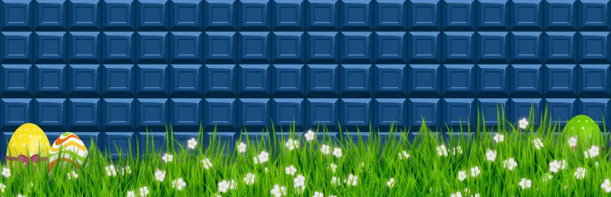 Chocolate makes you happy: Easter