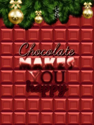 Portada de Chocolate makes you happy: New Year
