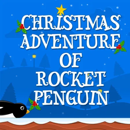 Portada oficial del videojuego Christmas Adventure of Rocket Penguin