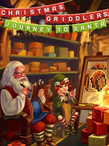 Portada de Christmas Griddlers: Journey to Santa