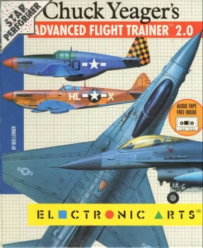 Portada de Chuck Yeager’s Advanced Flight Trainer 2.0
