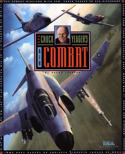 Portada de Chuck Yeager’s Air Combat