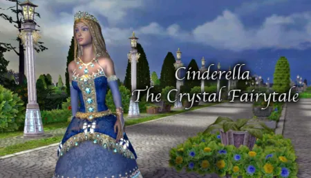 Portada oficial del videojuego Cinderella: The Crystal Fairytale