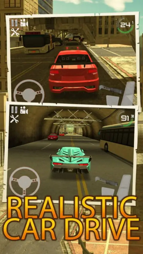 City Traffic Car Driving Parking Career Simulator