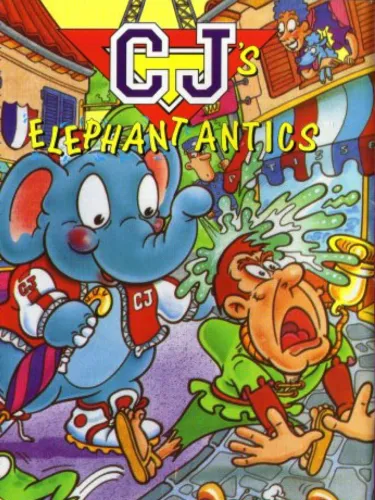 Portada de CJ’s Elephant Antics