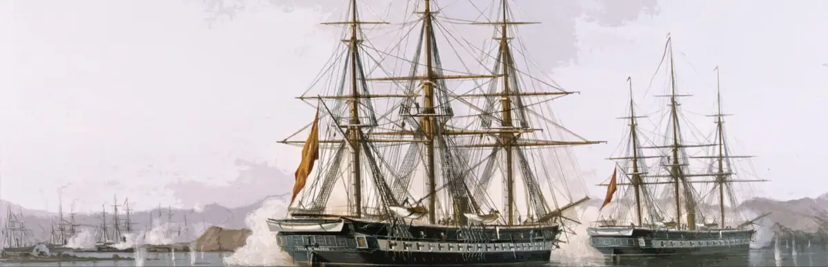 Clad in Iron Chincha Islands 1866