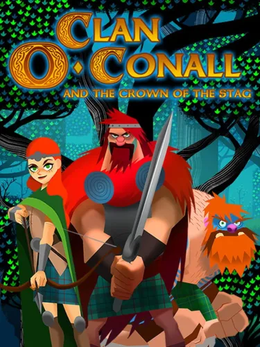 Portada de Clan O’Conall and the Crown of the Stag