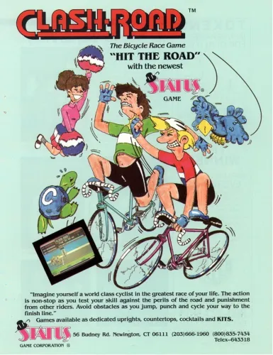 Portada de Clash-Road