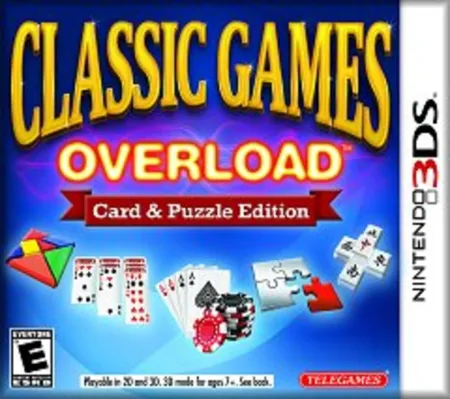 Portada de Classic Games Overload: Card & Puzzle Edition