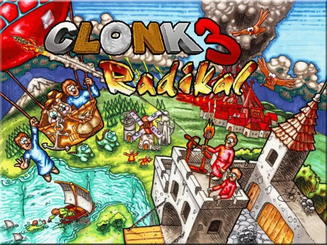 Portada de Clonk 3: Radikal