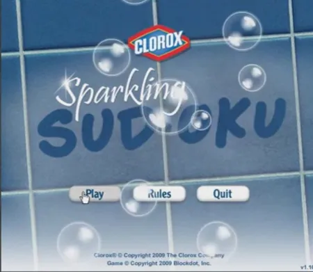 Portada de Clorox: Sparkling Sudoku